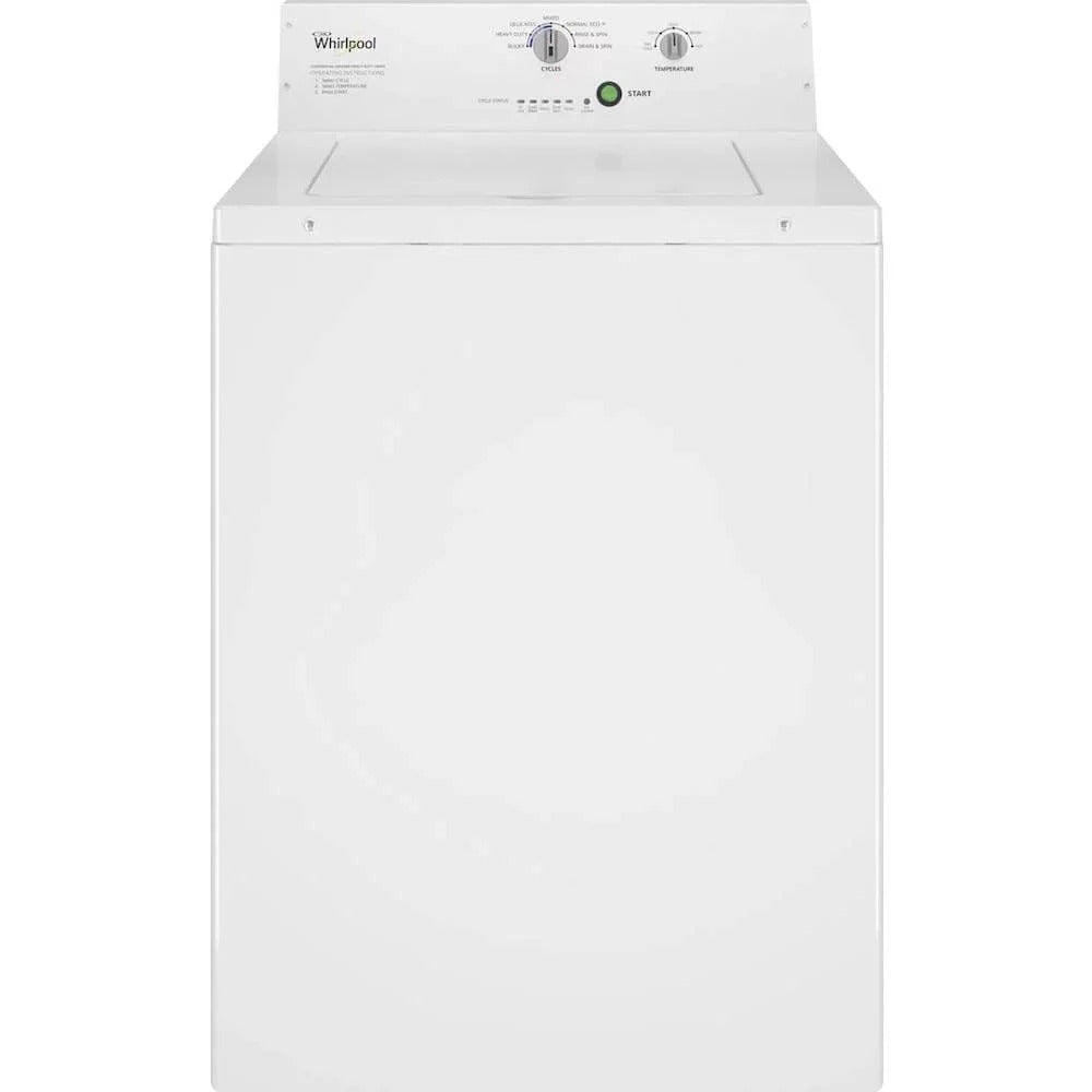 Whirlpool – 2.9 Cu. Ft. High Efficiency Top Load Washer with Deep-Water Wash System – White